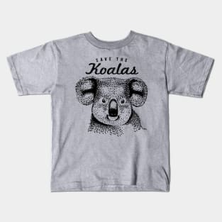 Save The Koalas - Koala Conservation Design Kids T-Shirt